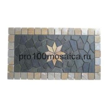 FK-901 сланец. Панно. Брусчатка серия PAVING,  размер, мм: 1000*500*10 (NS Mosaic)