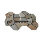 PAV-105 сланец. Брусчатка серия PAVING,  размер, мм: 4шт-1 кв.м, 10~15 (NS Mosaic)
