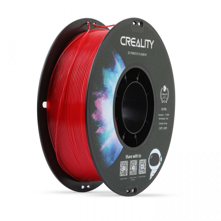 Филамент Creality CR-TPU 1.75mm 1kg Красный