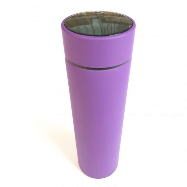 Термос Confident Soft Led фиолетовый