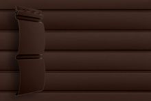 Сайдинг Блок-хаус Grand Line Acryl темный дуб (3,0м)