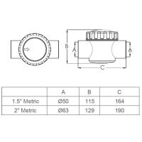 Обратный клапан V40-1/V50-1 E