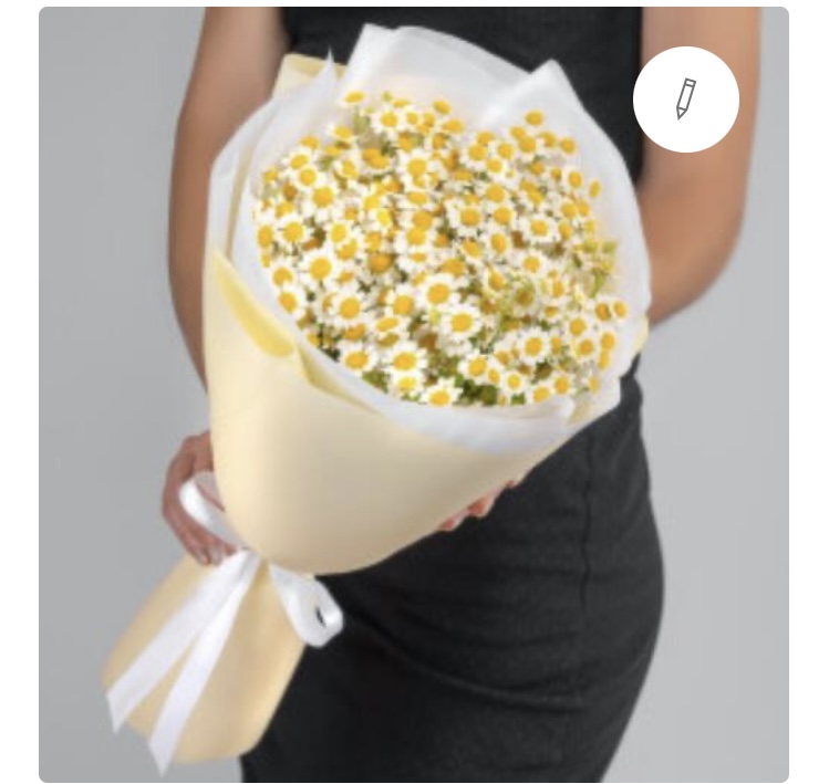 Букет из матрикарии