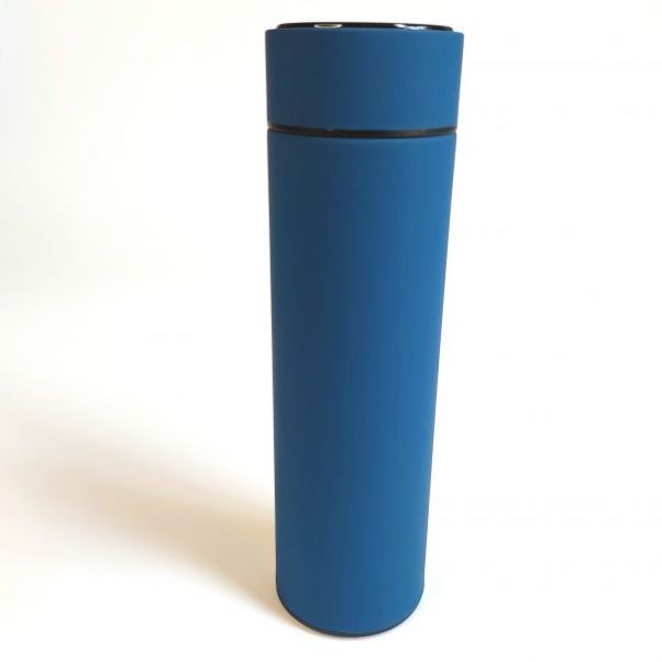 Термос Confident Soft Led синий