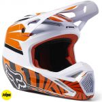 Fox V1 GOAT Limited Edition Orange (2023) шлем внедорожный