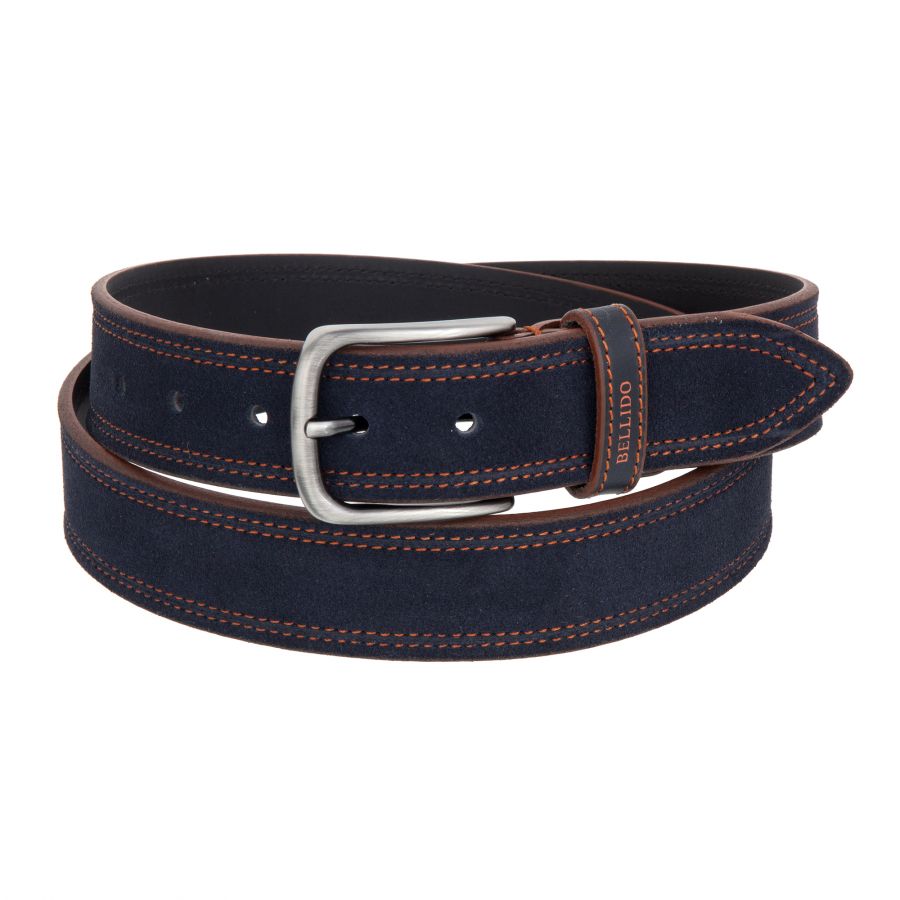 Брючный ремень Miguel Bellido 595/38 3686 navy blue 12