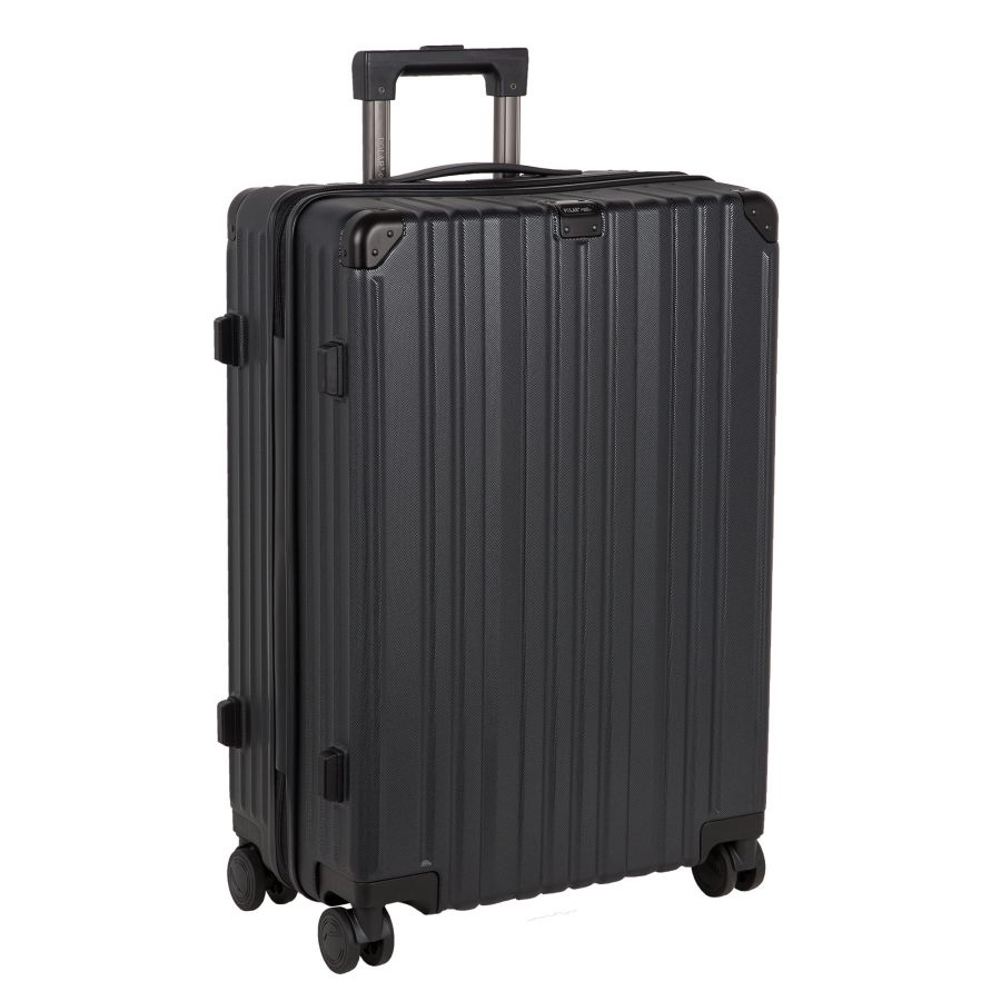 Чемодан PC средний Р1254(3-ой) 24" (Черный) POLAR S-4614125424052