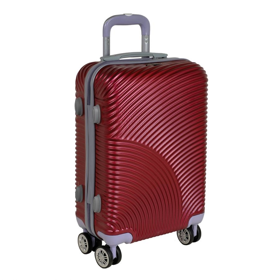 Чемодан ABS малый РА162(2-ой) 20" (Бордовый) POLAR S-4615016220142