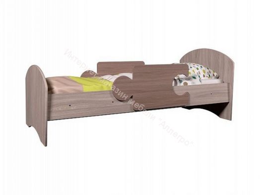 Комплект бортиков для кроватей "Мозаика", "Тетрис", Ясень шимо тёмный, 2 шт.