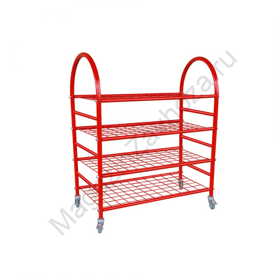 СТЕЛЛАЖ МЕТАЛЛИЧЕСКИЙ 18 (4 ПОЛКИ)