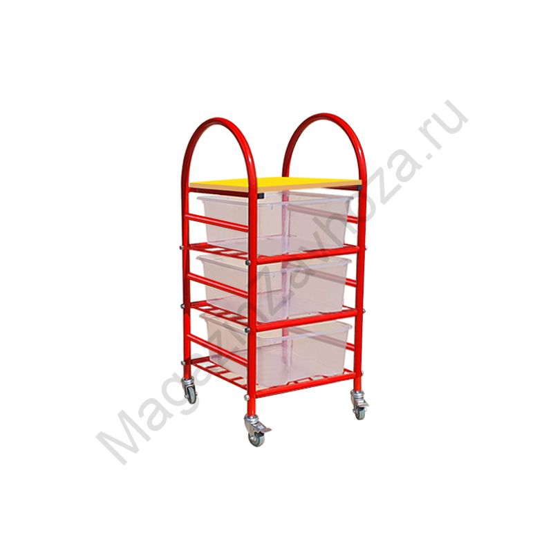 СТЕЛЛАЖНАЯ ВЫДВИЖНАЯ СИСТЕМА ХРАНЕНИЯ 1 - 3 КОНТЕЙНЕРА