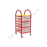 СТЕЛЛАЖНАЯ ВЫДВИЖНАЯ СИСТЕМА ХРАНЕНИЯ 1 - 3 КОНТЕЙНЕРА