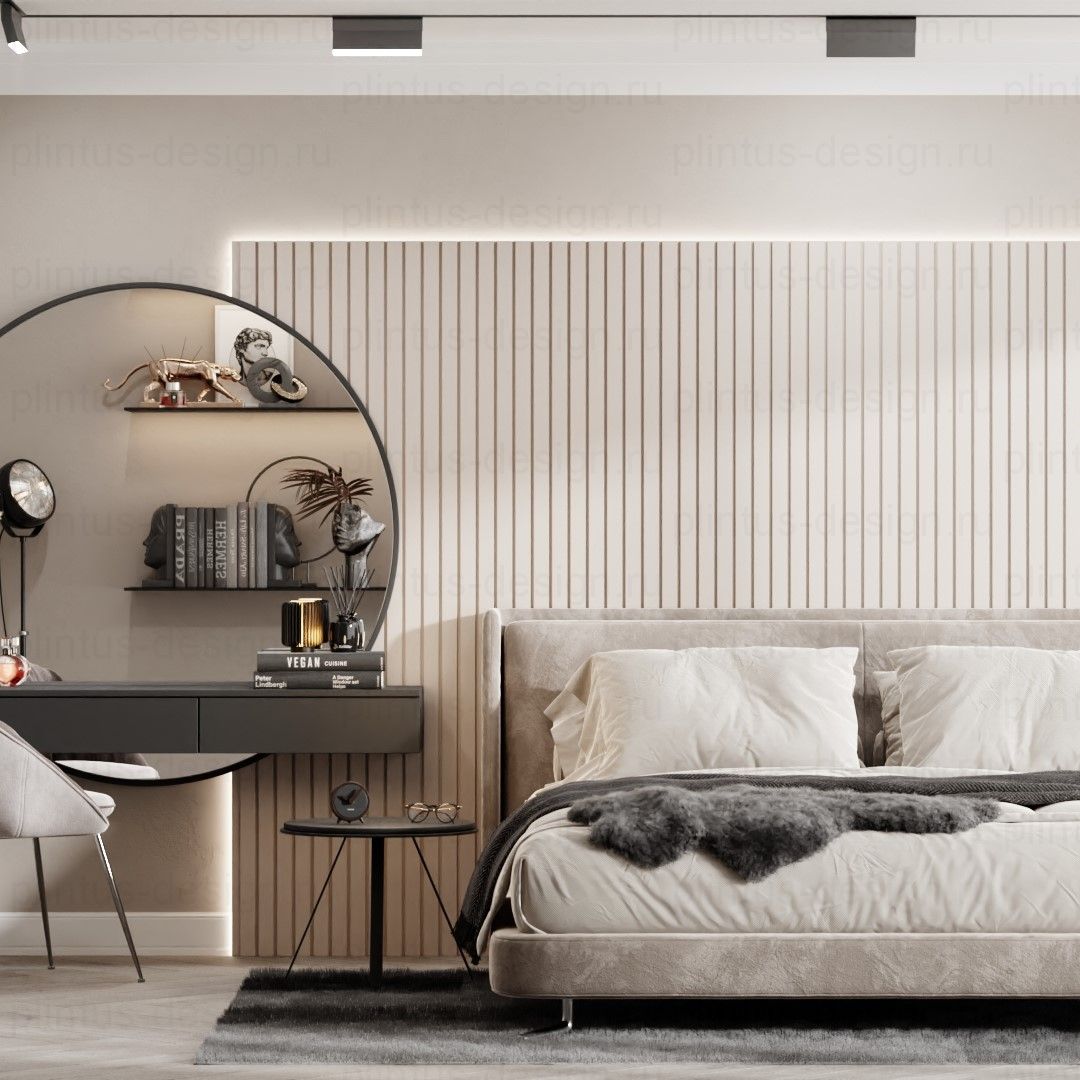 Реечная стеновая панель Ликорн