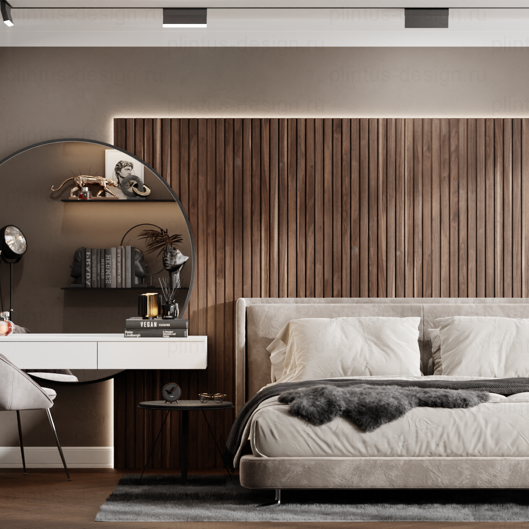 Реечная стеновая панель Ликорн