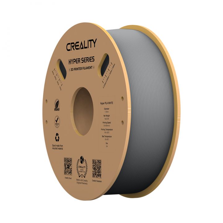 PLA Пластик для 3Д принтеров CREALITY Hyper 1.75mm 1кг Серый