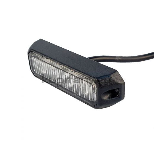 Светодиодная фара-вспышка стробоскоп оранжевый ST13774 (12-24V)
