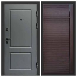 Входная дверь Termo-door Верона Грей PORTE Шоколад