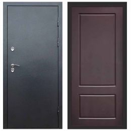 Входная дверь Termo-door Техно Графит Марсель Шоколад