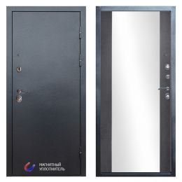 Входная дверь Termo-door Техно Графит Зеркало Бетон темный