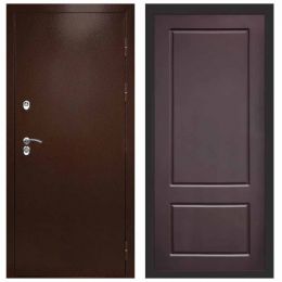 Входная дверь Termo-door Техно Медь Марсель Шоколад
