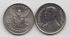 Таиланд 5 бат 1982 год UNC