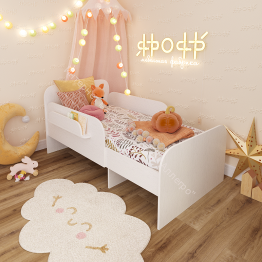 Кровать Растущая 1400/1600/1800*800 мм, дуб Сонома