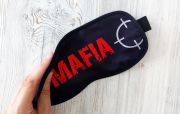 маска с принтом мишень