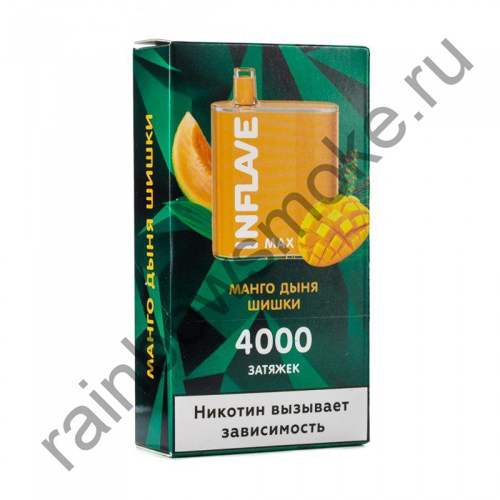 Электронная сигарета Inflave Max - Манго Дыня Шишки