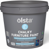 Краска для Деревянной Мебели Olsta Chalky Furniture 0.9л Моющаяся, Полуглянцевая / Ольста Чалки Фурнитур