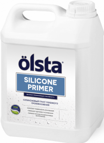 Грунт Глубокого Проникновения Olsta Silicone Primer 10л для Наружных Работ / Ольста Силикон Праймер