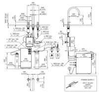 Кран для кухонной мойки Cea Design ETW 15 схема 2