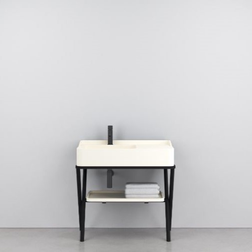 Изображение Напольный комплект мебели Cielo Siwa c полкой 90х50