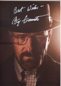 Автограф: Брайан Крэнстон. Во все тяжкие / Breaking Bad