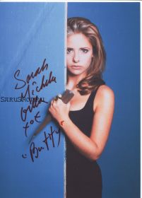 Автограф: Сара Мишель Геллар. Баффи — истребительница вампиров / Buffy the Vampire Slayer