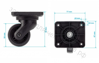 Колеса для чемоданов В01/2