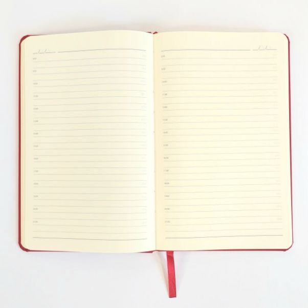 Бизнес-блокнот Simply Firm красный