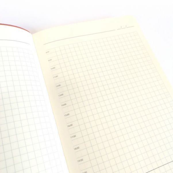 Бизнес блокнот Simply Flex красный