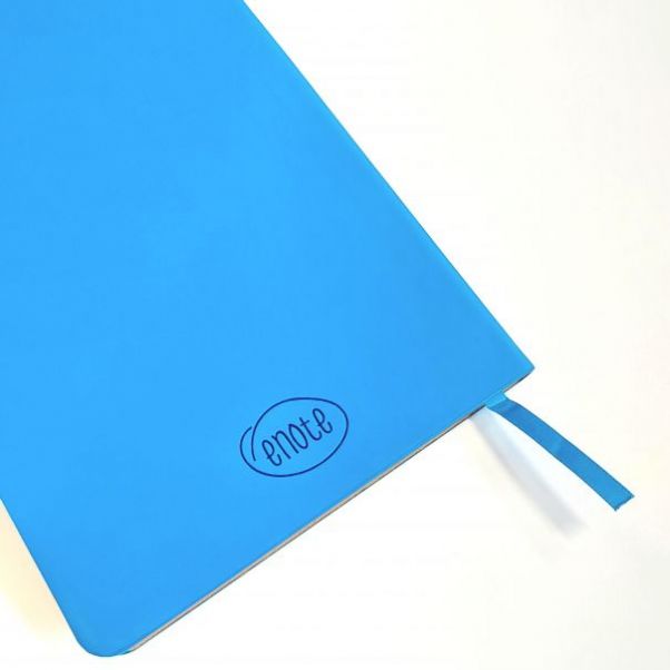 Бизнес блокнот Simply Flex голубой