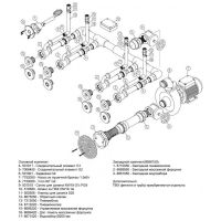 Гидромассаж Fitstar Standard 8697120 (220 В, 1,5 Квт) компл: насос, блок упр., 4 форсунки, 1 водозабор, пьезокнопка