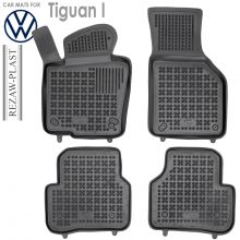 Коврики Volkswagen Tiguan I от 2007 - 2016 в салон резиновые Rezaw Plast (Польша) - 4 шт.