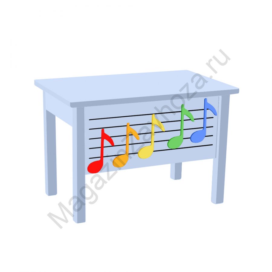 СТОЛ 67 ДЛЯ МУЗЫКАЛЬНОГО ЗАЛА (ОДНОМЕСТНЫЙ)