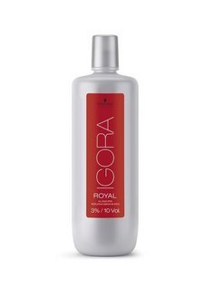 Лосьон-Окислитель Schwarzkopf IGORA ROYAL OIL DEVELOPER 3 % на масляной основе 1000 ml