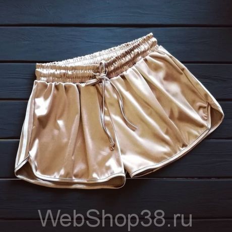 Золотистые шорты