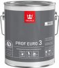 Краска для Стен и Потолков Tikkurila Prof Euro 3 2.7л Cуперукрывистая, Моющаяся, Интерьерная / / Тиккурила Проф Евро 3