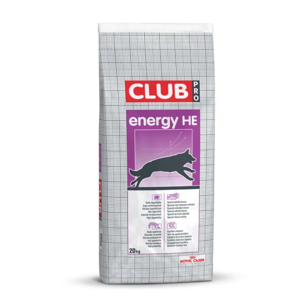 Сухой корм для активных собак Royal Canin Club Energy HE 20 кг