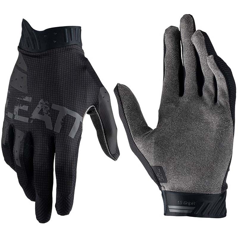 Leatt Moto 1.5 Mini/Junior Black перчатки для мотокросса детские