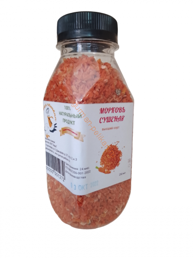 Морковь сушеная, 250 мл
