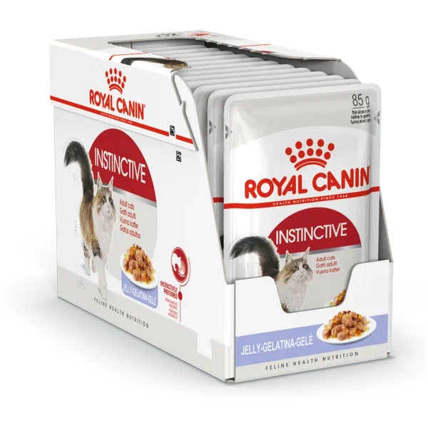 Влажный корм для кошек Royal Canin Instinctive кусочки в желе 28 шт. х 85 г