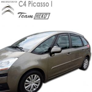 Дефлекторы Citroen C4 Picasso I Heko - арт 12235 - 1