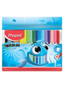 Фломастеры 18цв.Maped COLOR'PEPS OCEAN 845721